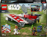 LEGO Star Wars Jedi Bobs Starfighter Byggleksak Rymdskepp Leksaksklossar Populär karaktär Födelsedagspresent för pojkar Flickor och alla fans över 8 år 75388 Byggset Beuche den LEGO-Store
