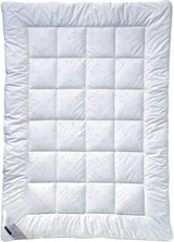 Billerbeck E21 King Fiber Duvet - Raffinerad Aloe Vera Fiber Duvet - 135 X 200 Cm All Season Täcken Med Medium Värme, Vit Naty Shop Täcken & täcken Enkel 135 X 200 Cm Varm (W)