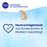 NIVEA BABY Soft & Cream våtservetter för bebisar (4 x 57 stycken)