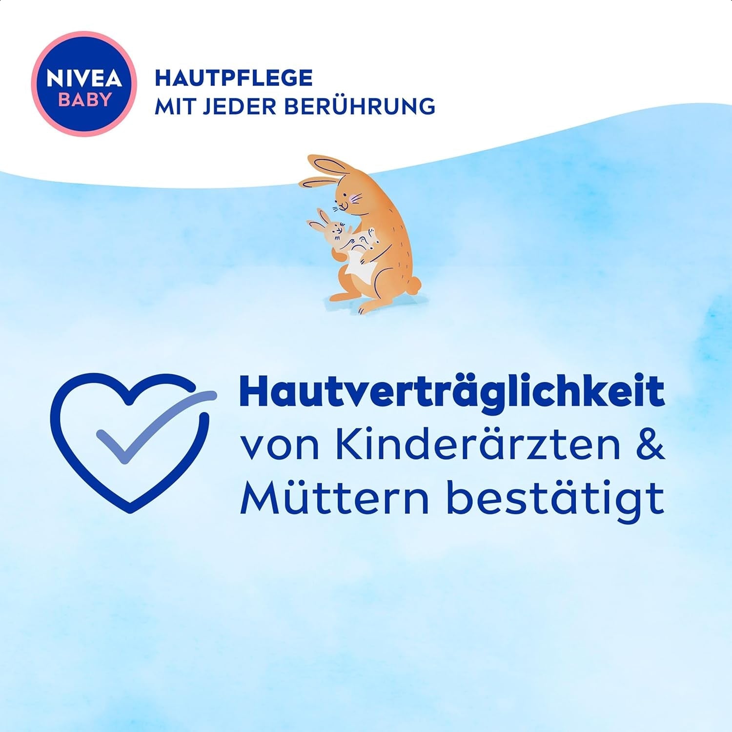 NIVEA BABY Soft & Cream våtservetter för bebisar (4 x 57 stycken)