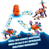 LEGO Dreamzzz 3-i-1 Izzies Drömdjur, Magiskt ägg med Izzy och Dizzy Minifigurer och Djurfigurer, Fantasy Playset, Present för flickor och pojkar 8 år gamla 71481 Byggset Besuche den LEGO-Store
