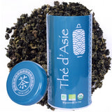 Khla - Ekologiskt oolongte 100 g - Blått te - Naturligt löst te - Ekologiskt asiatiskt te - Löst och skuret - ört- och infusionste - Från Kina