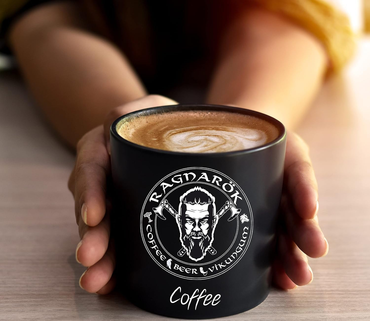 C&T "Ragnarök Coffee" nordischer Röst-Kaffee | 1000g Bohne gås | als Espresso & Cafe Crema trinkbar | kräftig + würzig + aromatisk | 100% naturlig med koffein