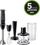 Braun Household Multiquick 5 MQ 5237 BK Standmixer 0,5 L Standmixer Schwarz 1000 W Kitchen Naty Shop