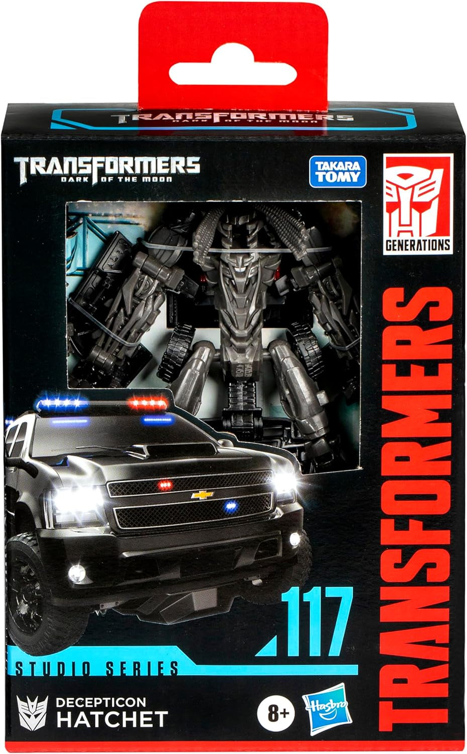 Transformers Studio Series Deluxe-Class Transformers: The Dark Side of the Moon 94 Decepticon Hatchet Actionfigur Actionfigurer Naty Shop