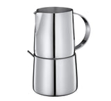 Cilio DELIZIA Tand och kopp mjölk | Kaffeservis | Mugg och behållare i rostfritt stål | Stapelbar | Med sked | Portioner 250 ml mjölk och 220 g socker