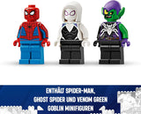 LEGO Marvel Spider-Man Race Car & Venom Green Goblin, Spidey-rollleksak med superhjältefigurer och byggbar bil, present till barn, pojkar och flickor 7 år gamla 76279 Byggset Beuche den LEGO-Store