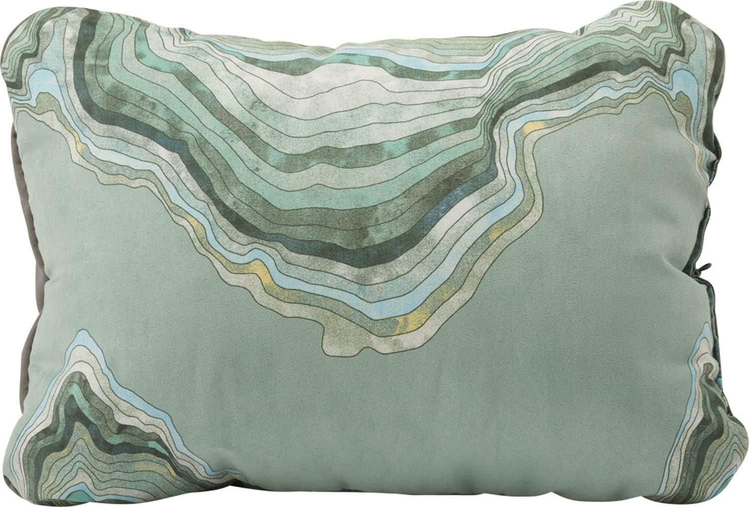 Therm-A-Rest kaskadkompressibel kudde med sladd, campingkudde, färg: Topowave, Storlek: L Naty Shop Topowave L Resekuddar (38 X 56 X 18 Cm)