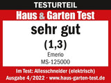 Emerio All Purpose Slicer "Made in EU" MS-125000, blad i rostfritt stål tillverkat i Tyskland, justerbar 0-17 mm, 100 W Shredders and Slicers Naty Shop