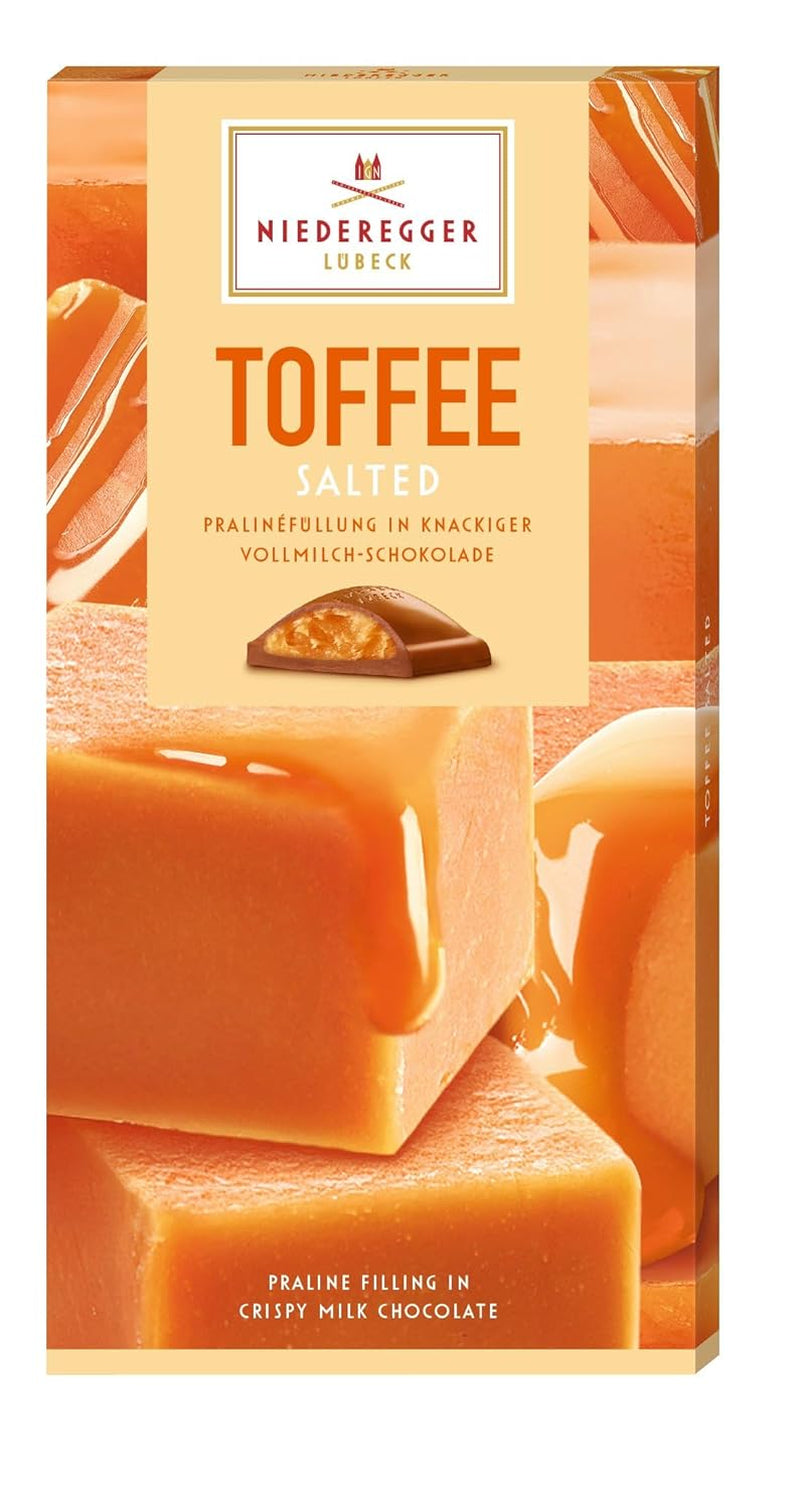 Niederegger pralinbar 'Toffee Salted' 100g