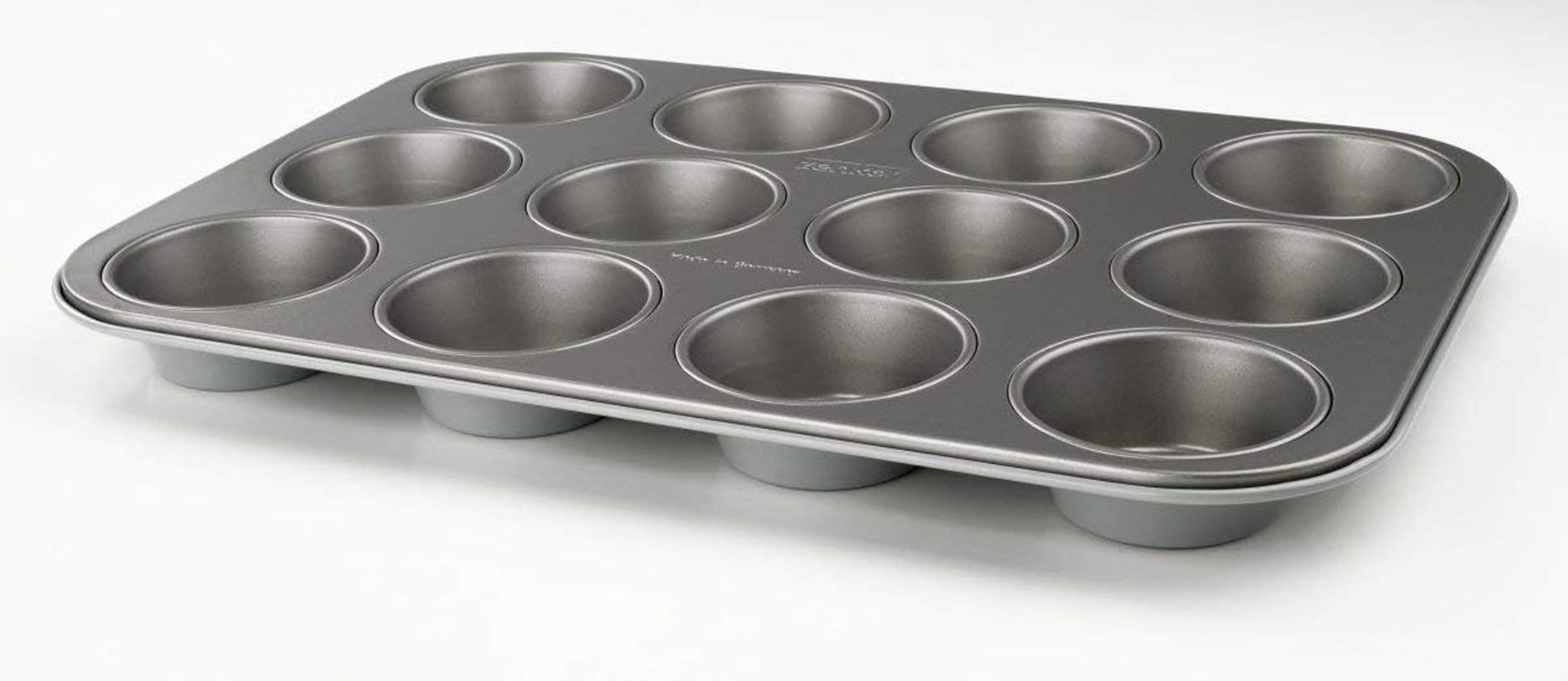 Muffinsform Zenker med 12 bakformar (Ø 7 cm), för muffins och cupcakes, mått: 38,5 x 26,5 x 3 cm Bakformar och plåtar Naty Shop