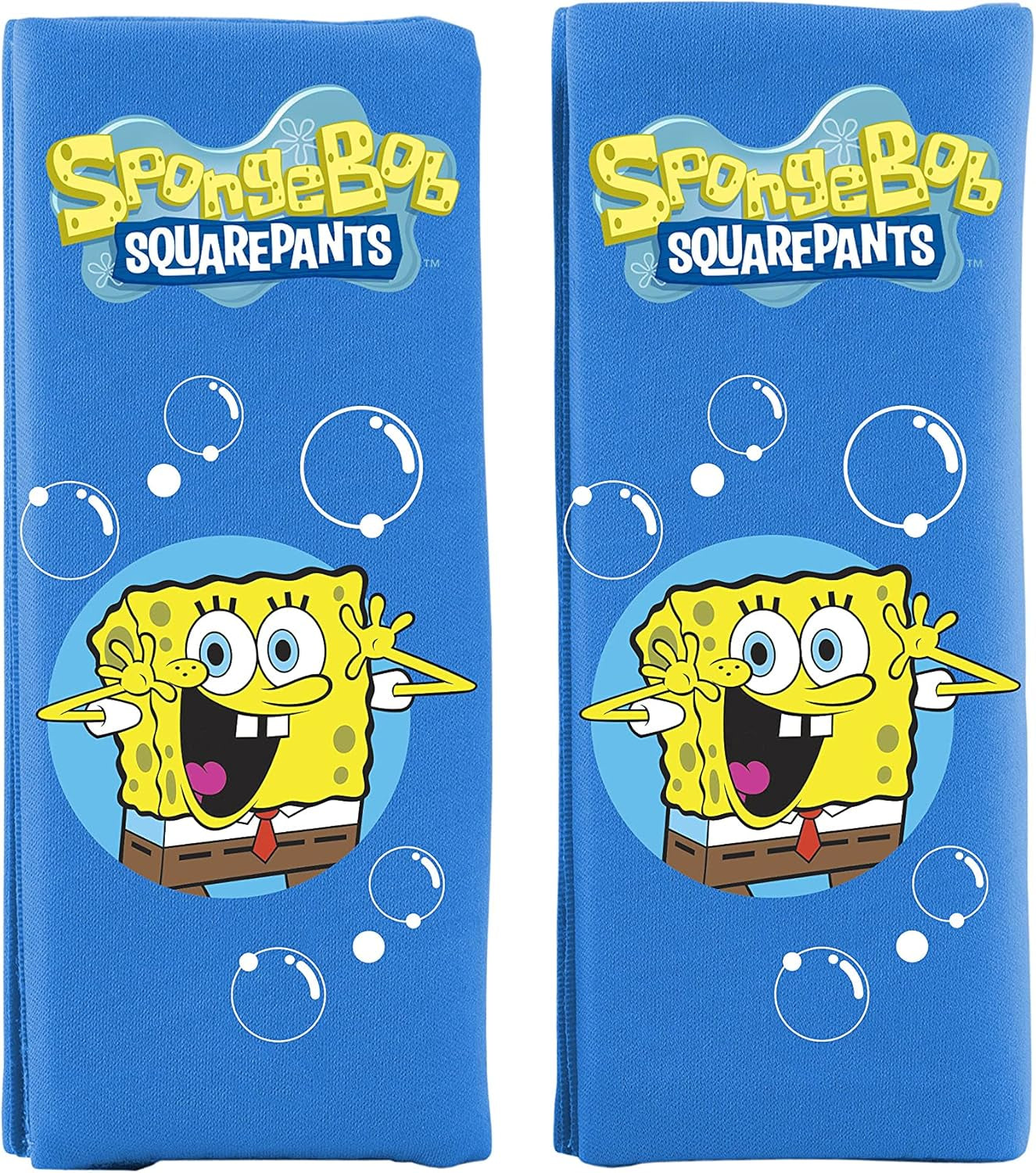 Bob Esponja Svampbob nackkudde för barn. Superbekväm reseblå Resekuddar Naty Shop Mini bälteskudde