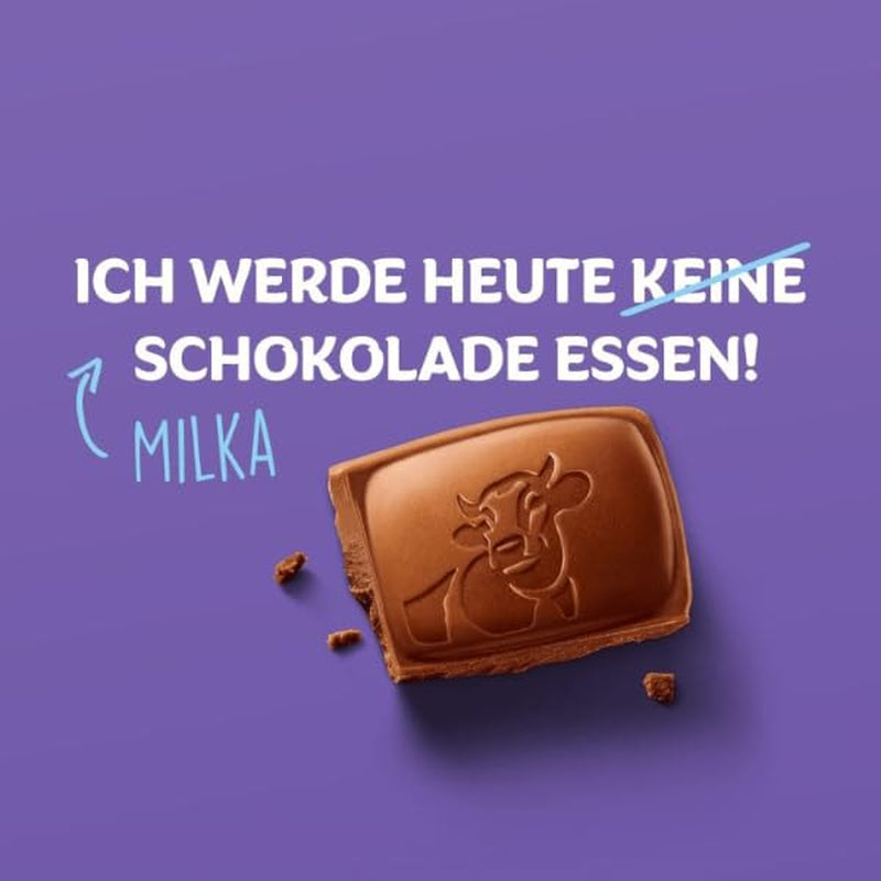 Milka Extra Caramel Salt Mandel - Alpin mjölkchoklad med bitar av kola, mandel och en nypa salt - 190g