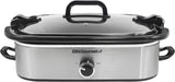 MST-5240SS Slow Cooker, 3,3 liter, Slow Cooker i rostfritt stål Naty Shop