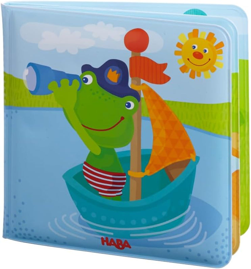 HABA 302634 Captain Frog 2 badbok, småbarnsleksak Jucarii Bebe Naty Shop Standardtitel