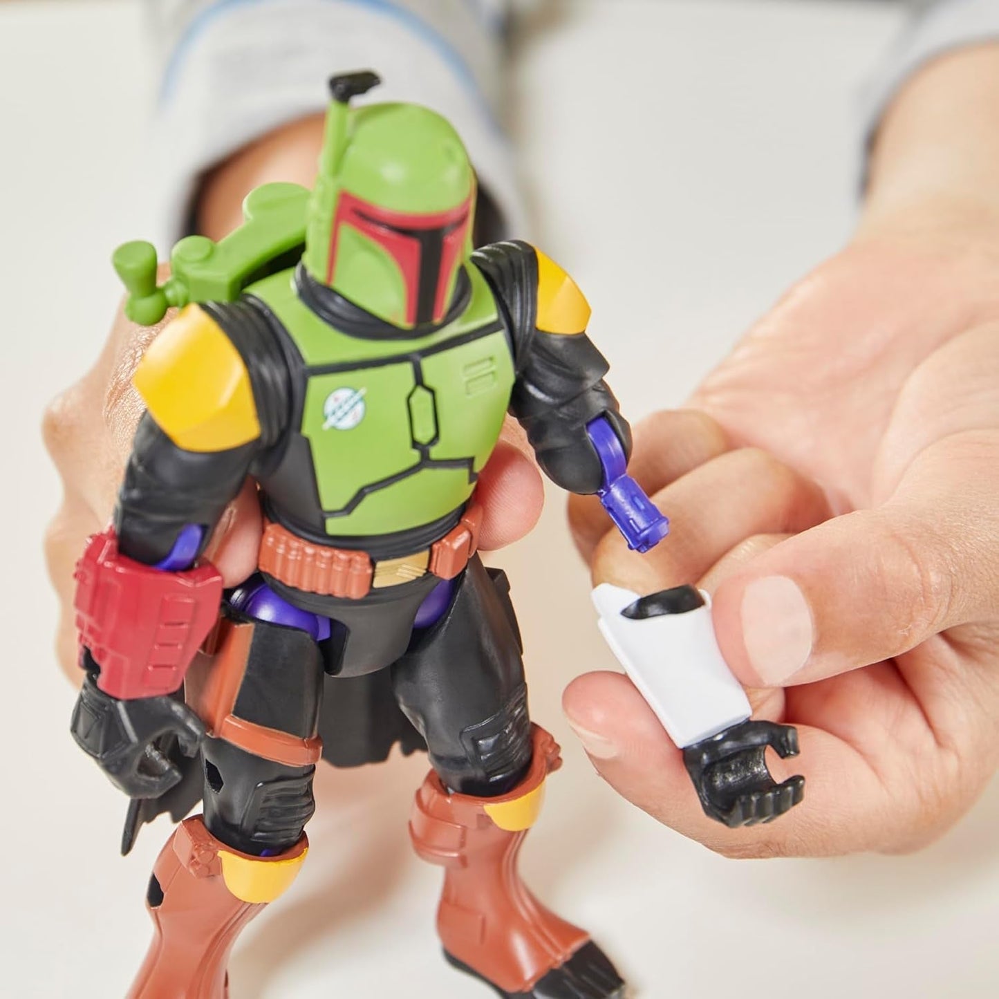 Star Wars Mixmashers Boba Fett Anpassningsbar Mix-and-Match Actionfigur och tillbehör Actionfigurer Naty Shop