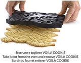 Silikomart, Voila Cookie Leaves, 240 mm X 150 mm, höjd 20 mm Kitchen Naty Shop