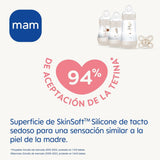 MAM Newborn-set, presentset, bestående av: 2 x Anti-kolik-flaskor 160 ml, 1 x Anti-kolik-flaska 260 ml, 1 x Original Start-napp, 1 x Brosch för napp, från 0 månader, Neutro