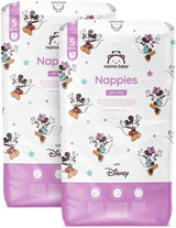 Amazon Märke: Mama Bear Disney Ultra Dry blöjor, storlek 3 (4-9 kg) - Månadslåda, vit, 172 count (2 förpackningar om 86)