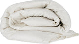 Nottetempo, gåsdunstäcke, enkelsäng, 205 X 155 X 2 Cm, Bianco Täcken och täcken Naty Shop