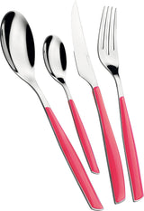 BUGATTI Glamour, bestickset för 6, 24 delar rostfritt stål 18/10 Naty Shop Rose Paradise