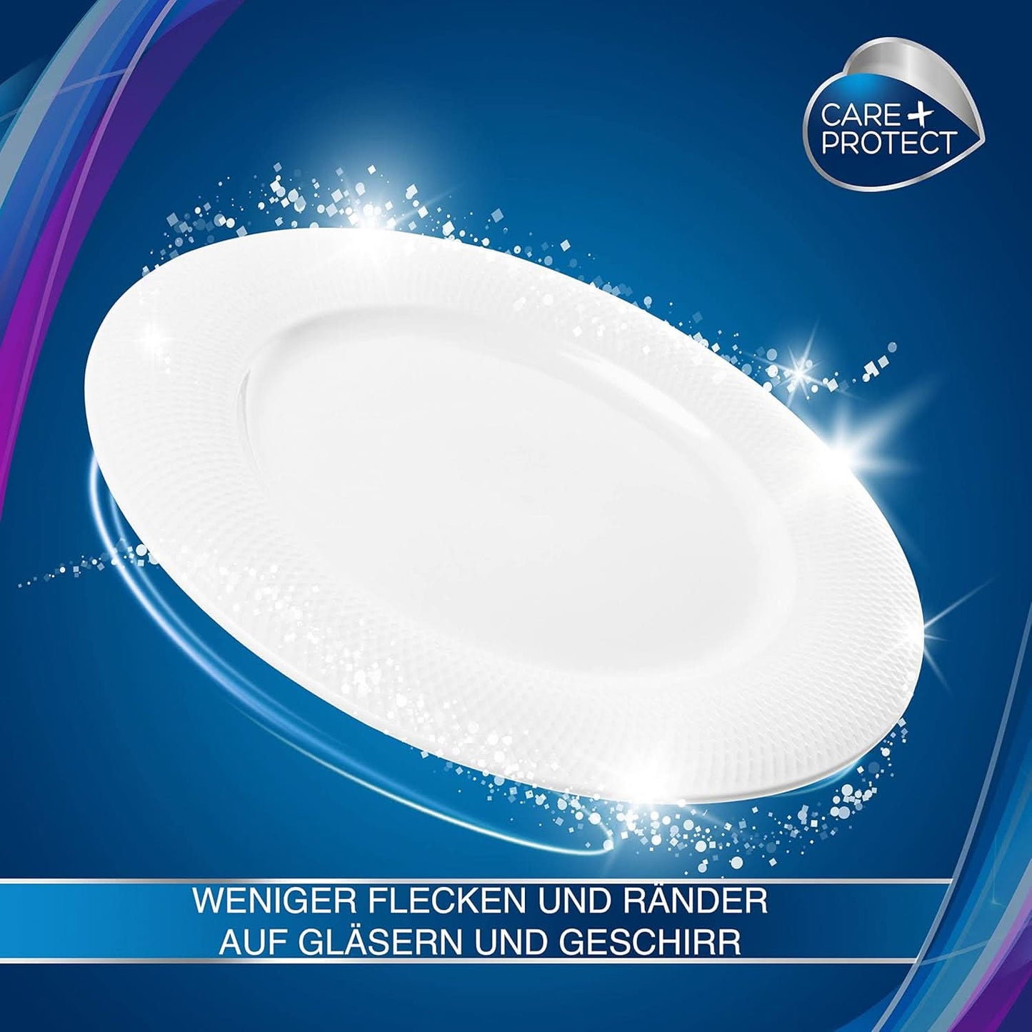 CARE + PROTECT- Extra Shine Universal Sköljmedel för diskmaskiner / För alla diskmaskiner / Snabbtorkande / 500 ml Köksdiskmedel Naty Shop