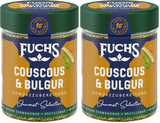 Fuchs Spices Gourmet Selection Mellanöstern/Afrika - Couscous och Bulgur Spice Mix Påfyllningsbar kryddmix för kryddning Bulgurrätter Vegansk 55g