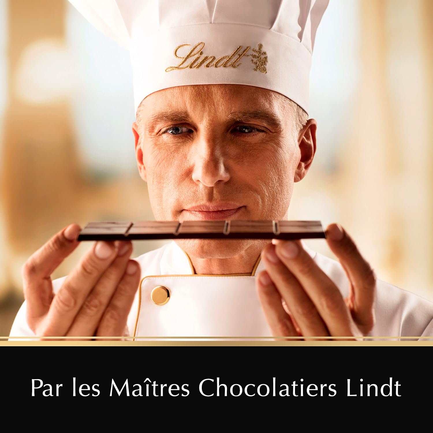Lindt Excellence 78 Percent Cocoa Bar - Kakao Intensity Persistence Vegan Bar 100 g Idealisk present