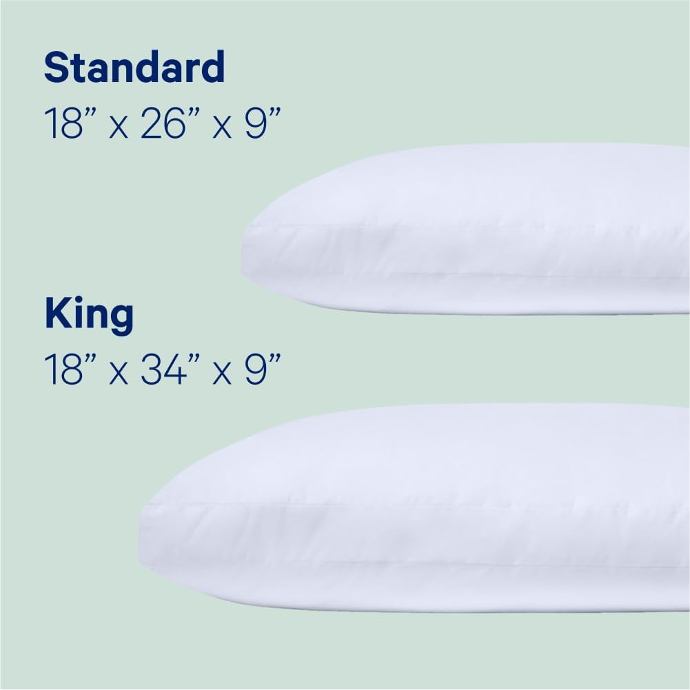 Casper Sleep Original sovkudde, king size, vita Naty Shop standardkuddar