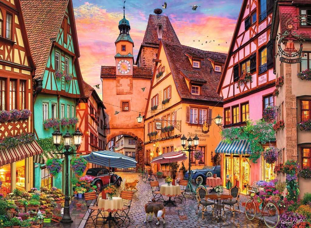 Ravensburger Puzzle 12001381 - Bavarian Romance - 500 bitars pussel för vuxna i åldern 12+ Puzzle Naty Shop