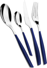BUGATTI Glamour, bestickset för 6, 24 delar rostfritt stål 18/10 Naty Shop Night Blue
