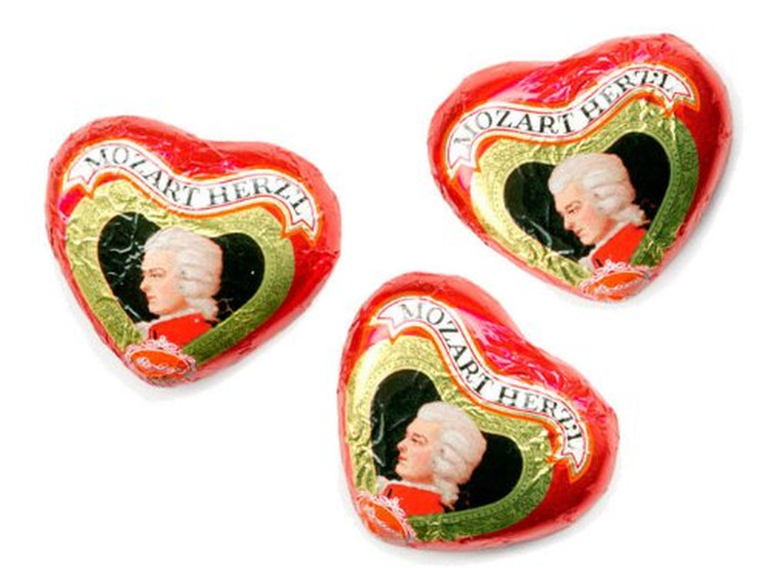 Pralin Reber Mozart Herzl, 80 g