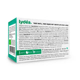 Lydea Three Mints+ ekologiskt örtte med tre sortiment av mynta, äpplen och örter, 60 pyramider, 3-pack [3 x 20 pyramider]