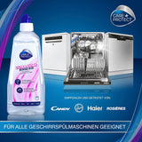 CARE + PROTECT- Extra Shine Universal Sköljmedel för diskmaskiner / För alla diskmaskiner / Snabbtorkande / 500 ml Köksdiskmedel Naty Shop