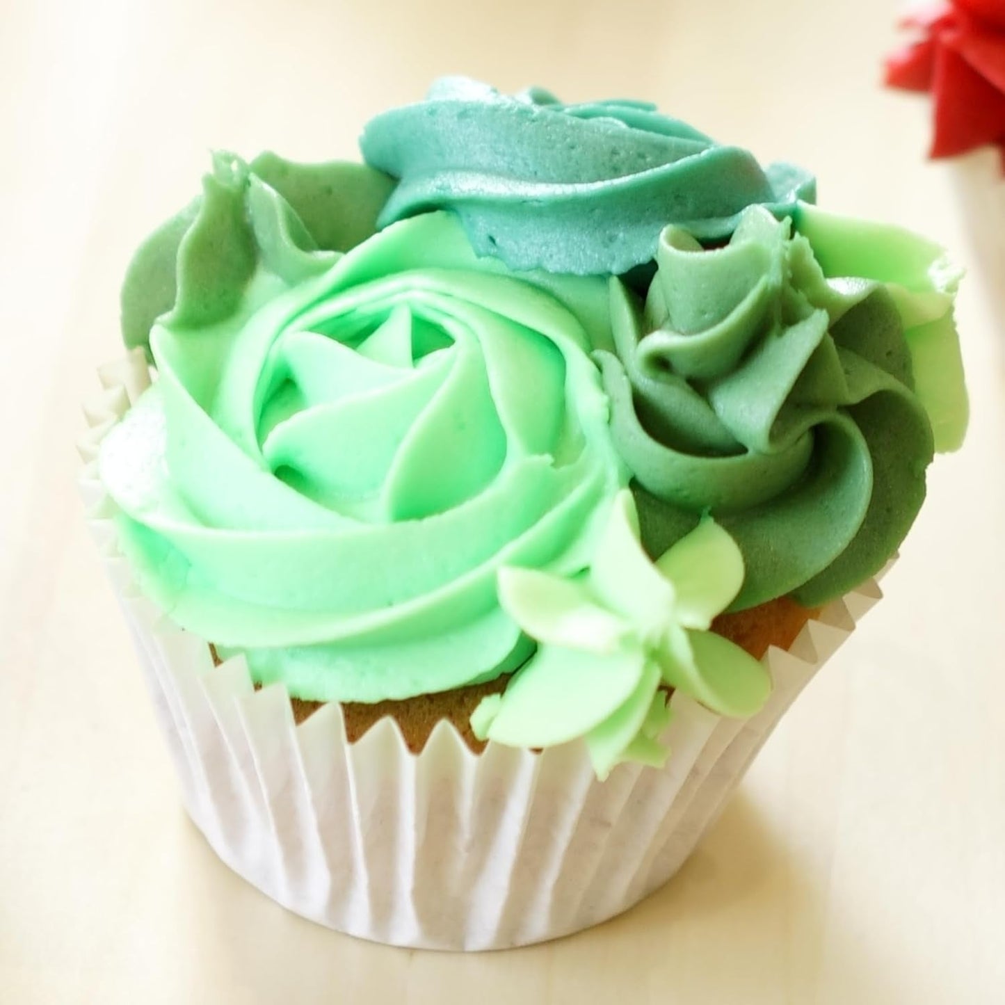 Sugarflair Pasta matfärg, grön, set med 4, matfärg för pasta, fondant, marsipan, sockerpasta, smörkräm och mer: Ilex Green, Spring Green, Spruce Green, Party Green - Set om 4