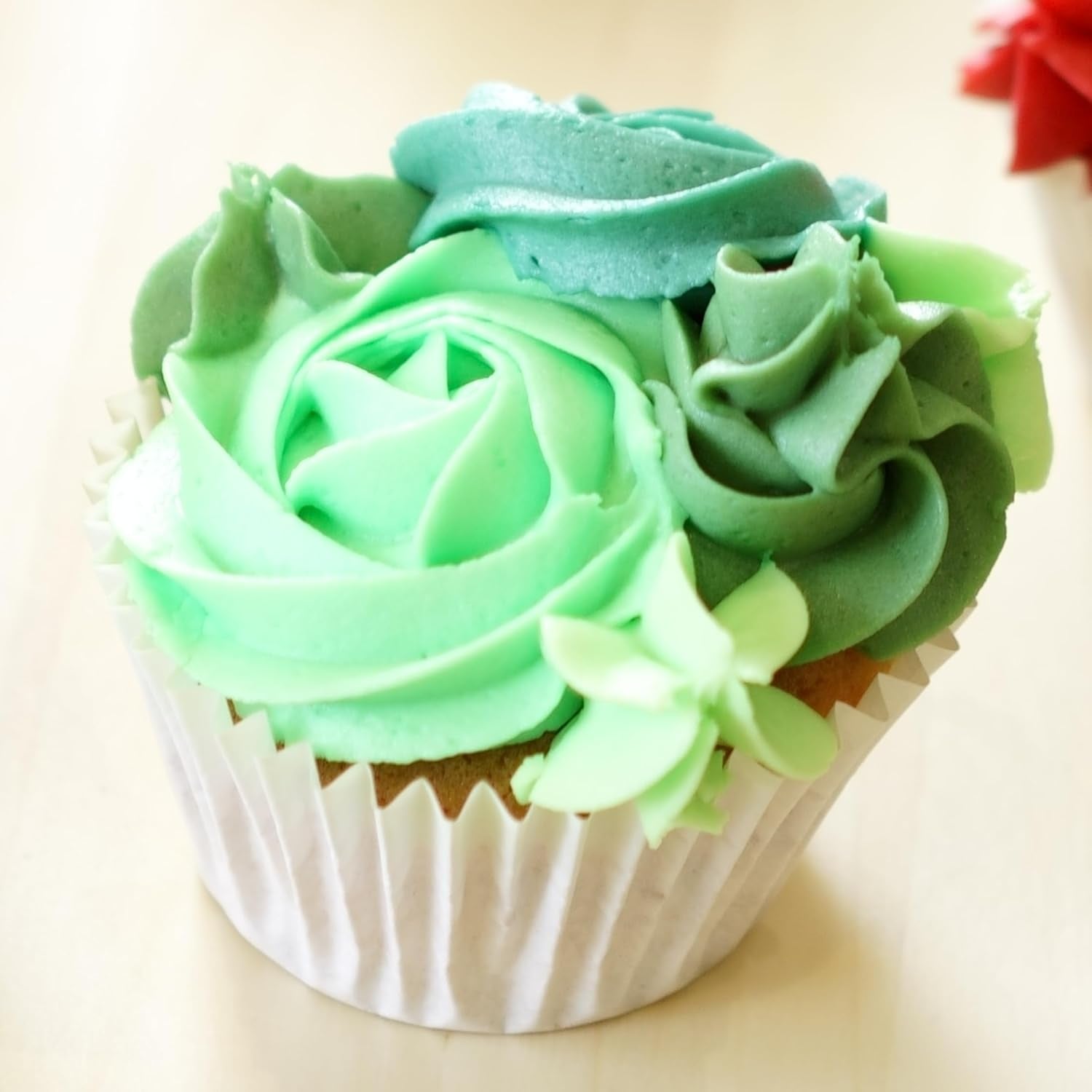 Sugarflair Pasta matfärg, grön, set med 4, matfärg för pasta, fondant, marsipan, sockerpasta, smörkräm och mer: Ilex Green, Spring Green, Spruce Green, Party Green - Set om 4