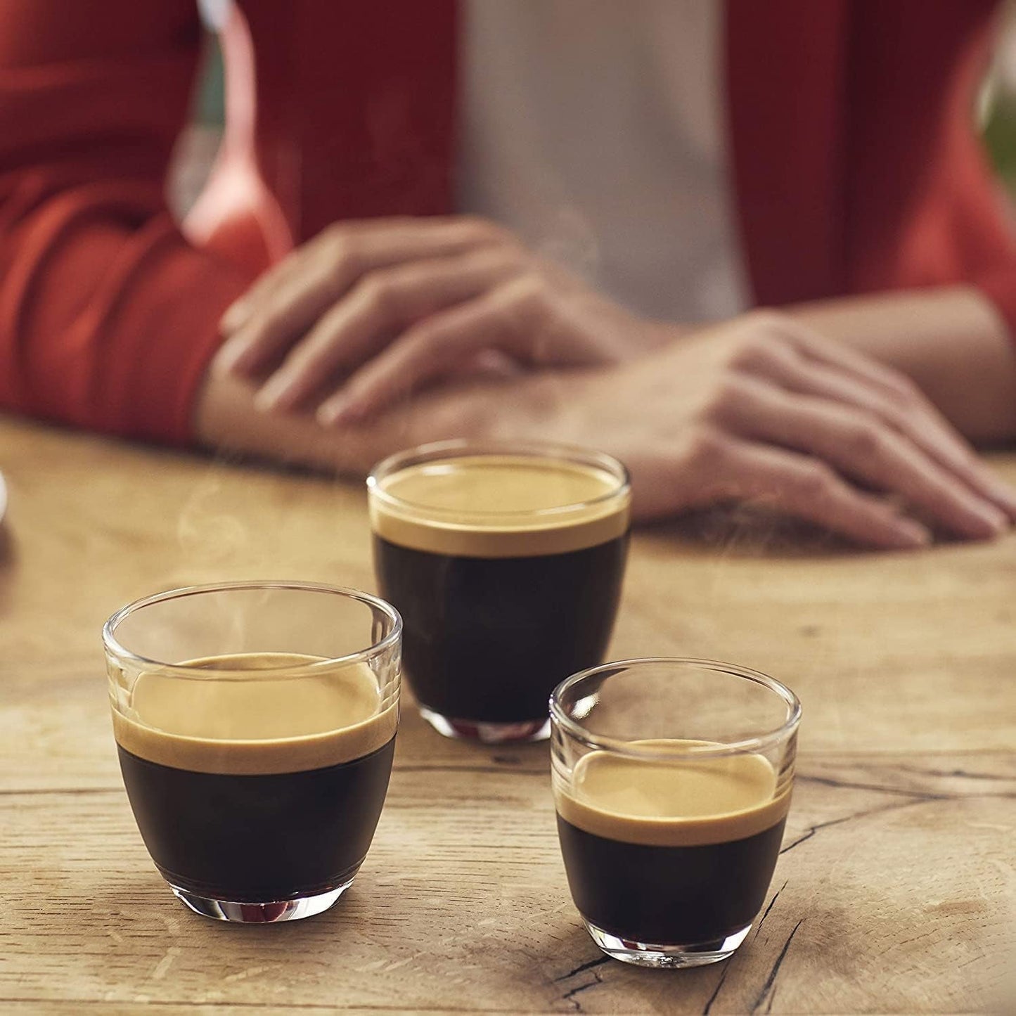 PHILIPS Senseo Select kapselespressomaskin med val av kaffeintensitet och minnesfunktion, tillverkad av återvunnen plast, färg: svart (CSA240/60)