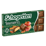 Schogetten Vinterutgåva med mogna äpplen I Chokladkaka 100g I med mjölkchoklad och i bekväma enskilda bitar