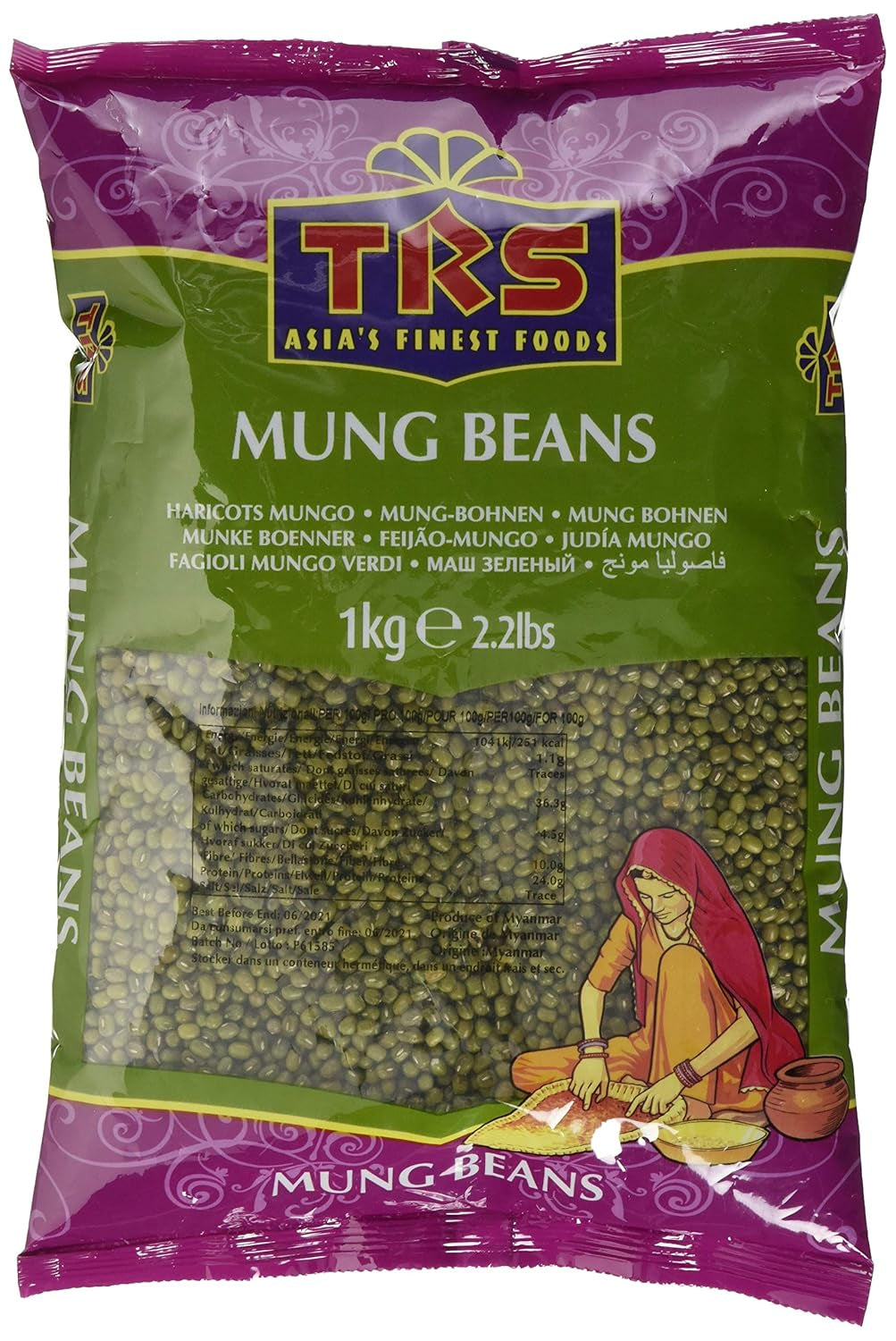 TRS - Mungbönor - (1 x 1 kg)