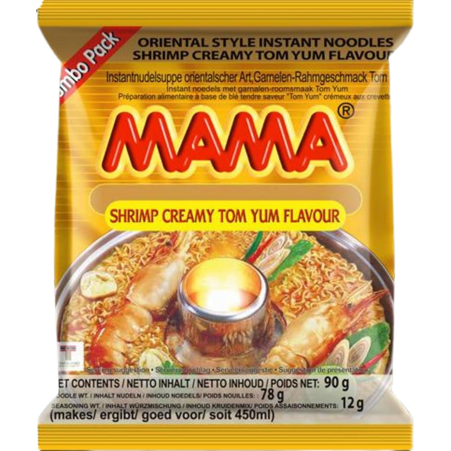 MAMA - Snabbnudlar med kyckling - Flerpack (30 X 55 GR)