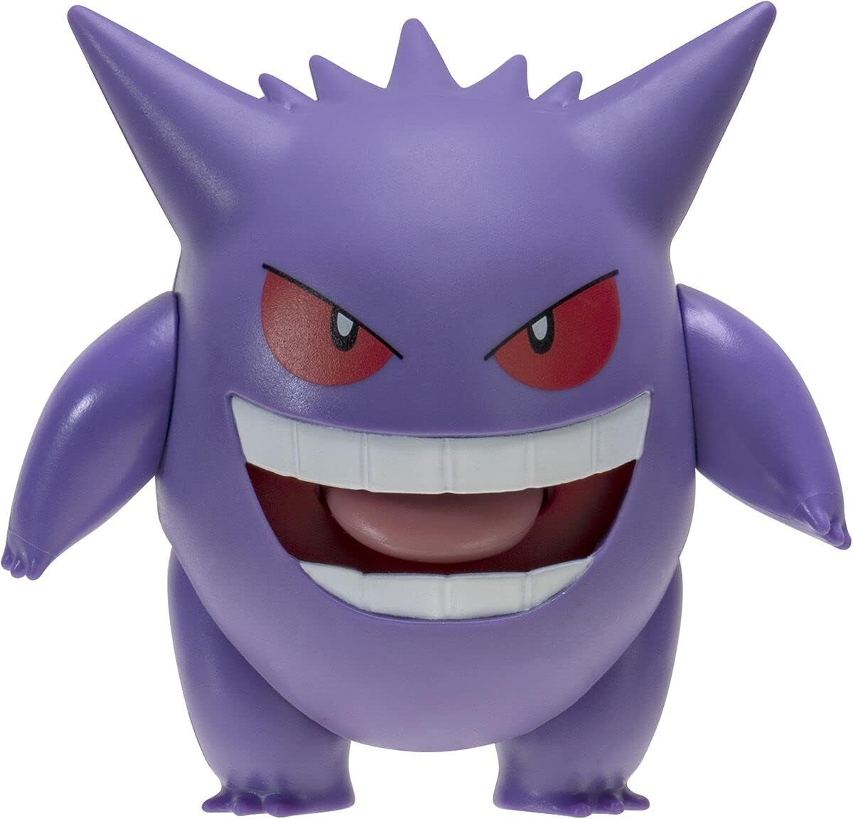 Pokémon PKW0359 - Battle Feature Figure - Gengar Officiell rörlig figur 11,5 cm Actionfigurer Naty Shop Standardtitel