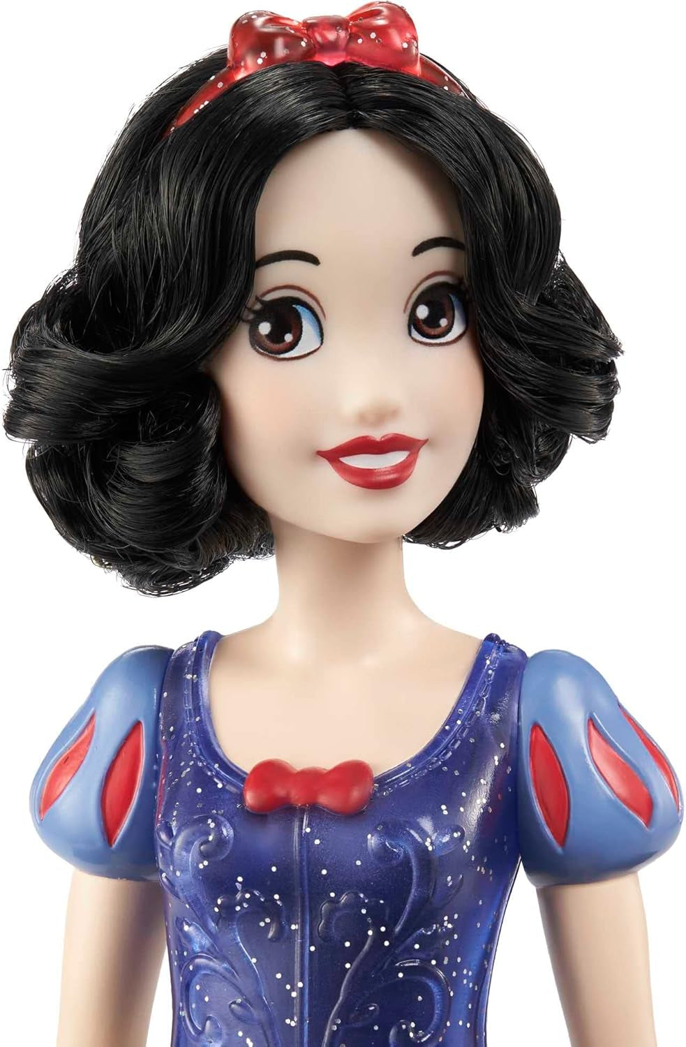 Mattel Disney Princess Toy Snövit rörlig docka med gnistrande kläder och tillbehör Disney filminspirerad present till barn HLW08 Naty Shop Dolls