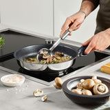 Fissler Adamant Premium, panna i rostfritt stål, non-stick, reptålig - Induktionsgrytor och stekpannor Naty Shop