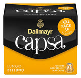 Capsa Lungo Belluno XXL, 39 Nespresso-kompatibla kapslar, 1er Pack (1 x 218 g) & Capsa prodomo, 56g