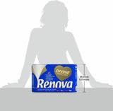 Renova Renova Divine Perfection Toalettpapper, 42 rullar, Premium Toalettpapper, 4 Ply, Ultra Mjukt, Extra Styrka, Tjockt, Mjukt och Absorberande, Fsc-certifierat papper, 4400G