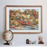 Clementoni - 31685 Collection Puzzle - Good Times Harbor - Pussel 1500 bitar från 14 år, vuxenpussel med gömda föremål, skicklighetsspel för hela familjen, medium Puzzle Naty Shop