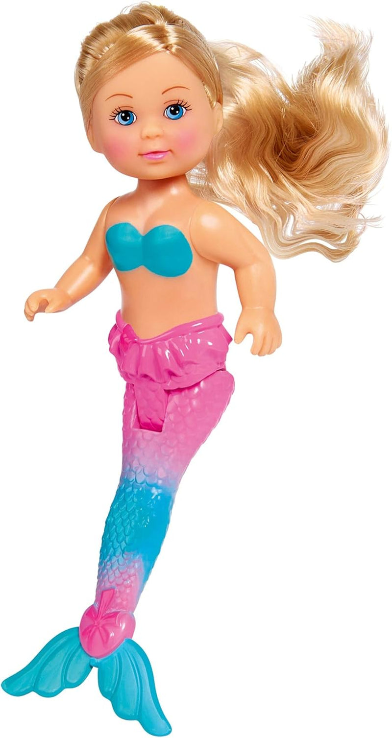 Simba 105733336 - Steffi LOVE Mermaid Friends Magisk sjöjungfrudocka med syster Evi, delfinfigur och mer, leksak för barn från 3 år och uppåt Dockor Naty Shop
