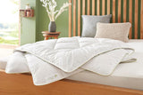 Badenia Trendline Eco Quilt Camel Lättvikt 155 X 220 Cm, vit, Oeko-Tex certifierad, tillverkad enligt tysk kvalitetsstandard Täcken och täcken Naty Shop 135 X 200 Mono täcke för alla årstider