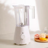 Alessi Plissé MDL09 W - Blender med graderad karaff, termoplastisk harts, Kitchen Naty Shop