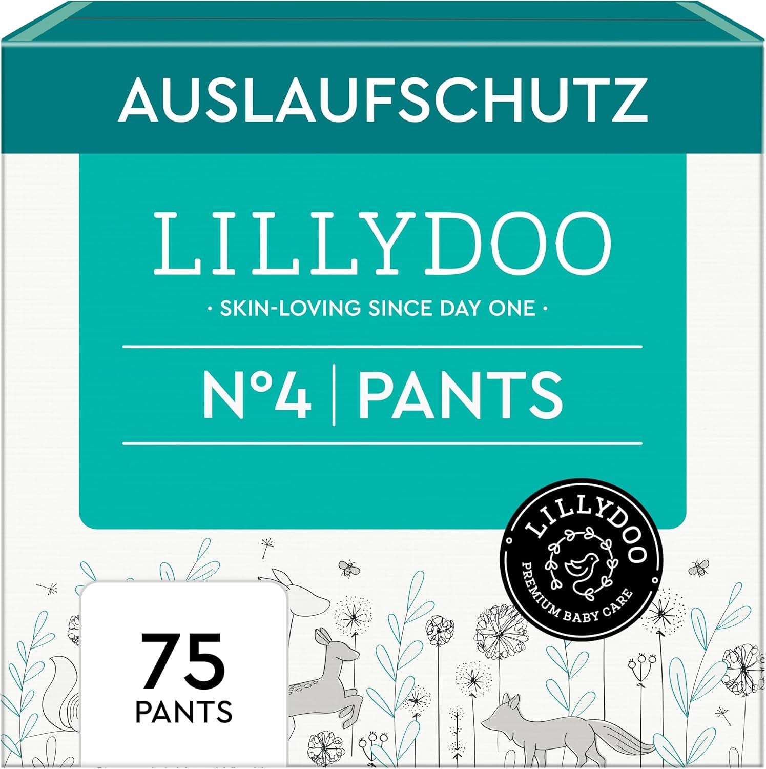 LILLYDOO hudvänliga byxor storlek 5 (12-17 kg) Månadslåda (105 stycken)